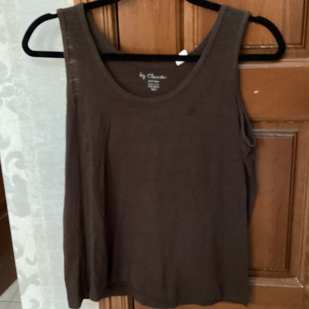 Chico's Dark Brown Tank Top